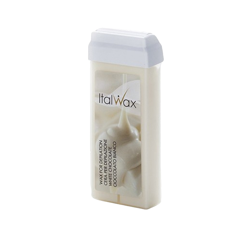 Ital Wax / Віск для депіляції в картриджі / Білий шоколад / 100 мл