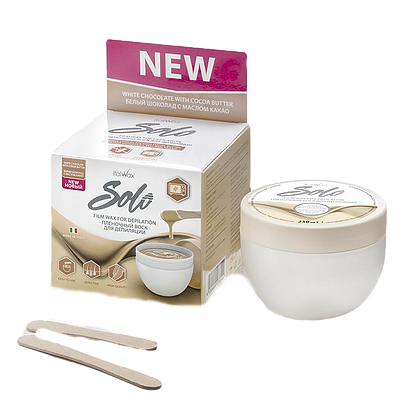 Ital Wax /  Набір для депіляції в домашніх умовах / Білий шоколад / 250 мл
