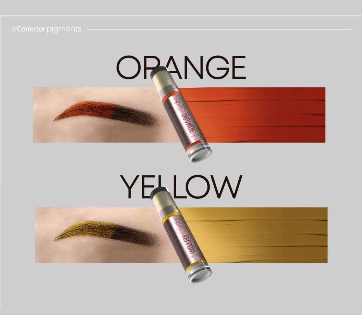 Leader / Мікромінеральний пігмент / Yellow / 15мл (Розпродаж. Придатний до 30.08.25, для тренувань на штучній шкірі)