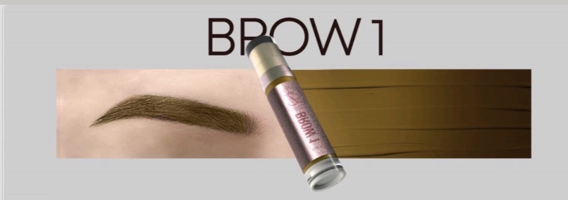 Leader / Мікромінеральний пігмент / Brow 1 / 15мл (Розпродаж. Придатний до 30.08.25, для тренувань на штучній шкірі)