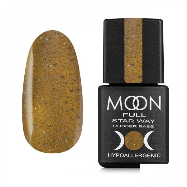 MOON FULL / Rubber Base Star Way №2056 / темно-оливковий світловідбивний / 8 мл (Розпродаж. Термін 02.25)