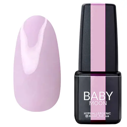 BABY MOON / French base №09 / ніжно-бузковий /  6 мл