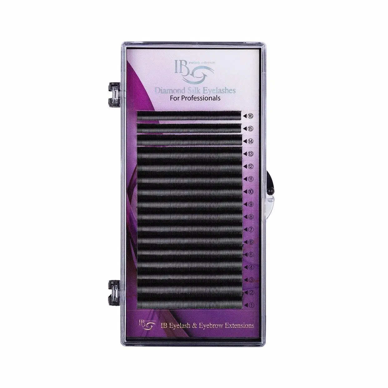 Вії i-Beauty / Шовкові / Diamond Silk / 20 стрічок