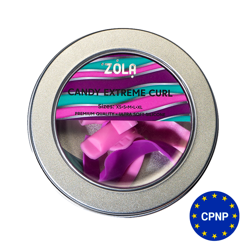 Zola / Валики для ламінування / Candy Extreme Curl / (S, M, L, XL, LL)