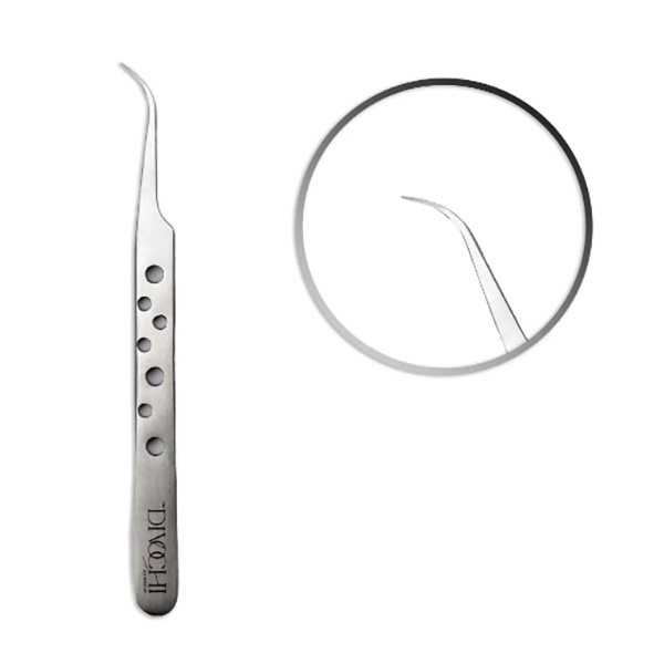 DIVOCHI / Пінцет Вигнутий / Satin