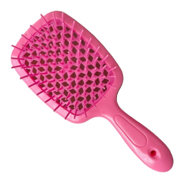 Hollow Comb / Гребінець для волосся Superbrush Plus / Світло-рожевий