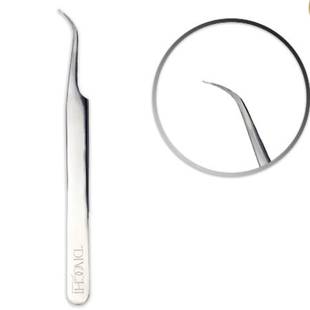 DIVOCHI / Пінцет Вигнутий / Mirror