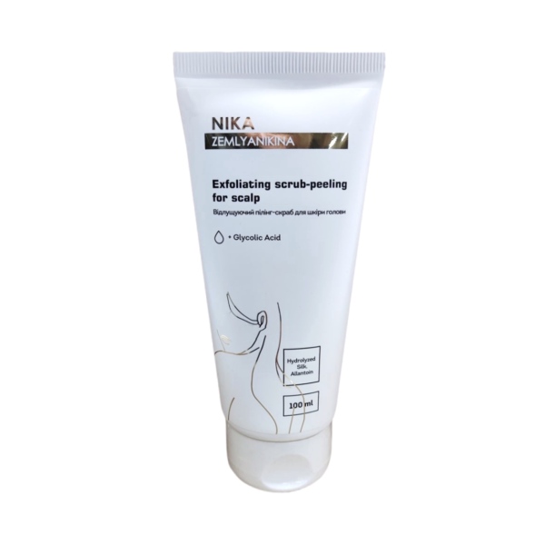 Nika Zemlyanikina / Відлущуючий пілінг-скраб для шкіри голови / 100мл ( розпродаж термін до 12.25 )