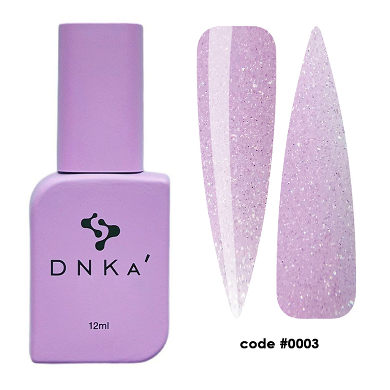DNKa’ / Liquid Acrygel #0003 / Plum Tart / Ніжно-ліловий з шимером / 12 мл