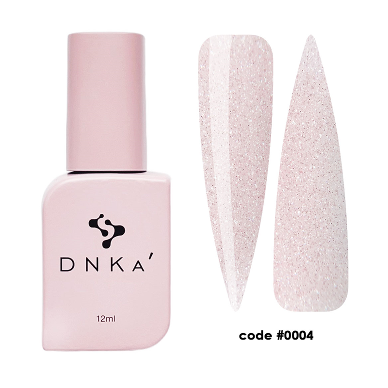 DNKa’ / Liquid Acrygel #0004 / Champagne / Ніжно-бежевий з шимером / 12 мл