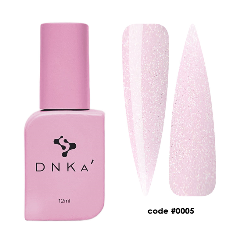 DNKa’ / Liquid Acrygel #0005 / Marzipan / Ніжно-рожевий з шимером / 12 мл
