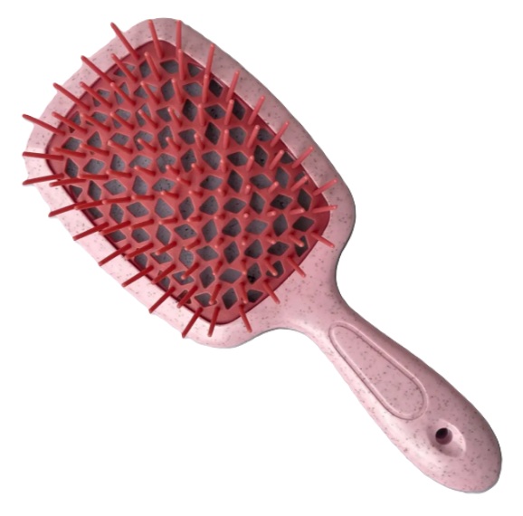 Hollow Comb / Гребінець для волосся Superbrush Plus / Ніжно-рожевий піщаний
