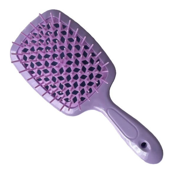 Hollow Comb / Гребінець для волосся Superbrush Plus / Бузковий