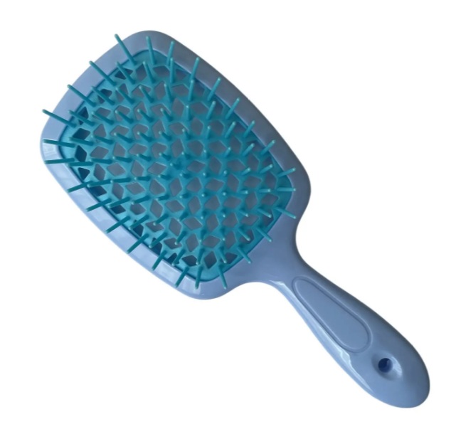 Hollow Comb / Гребінець для волосся Superbrush Plus / Блакитний