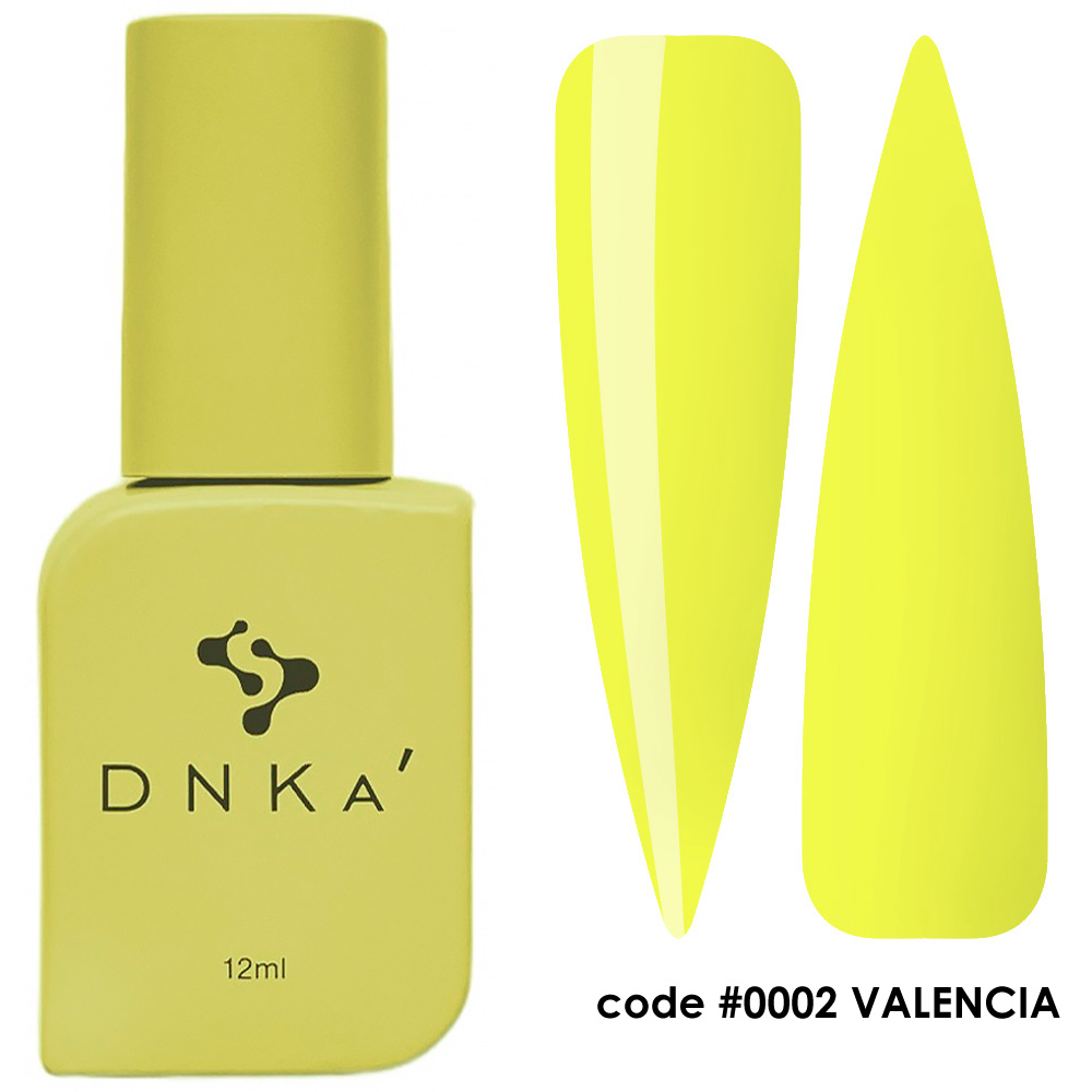 DNKa’  / Топ для нігтів / Cover Top Valencia #0002 / 12 мл