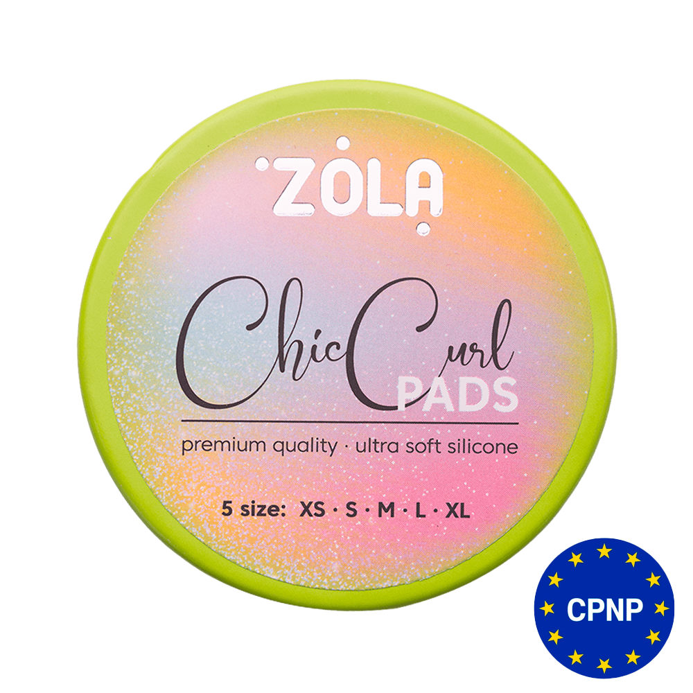 Zola / Валики для ламінування / Chic Curl / (XS, S, M, M, L, XL)