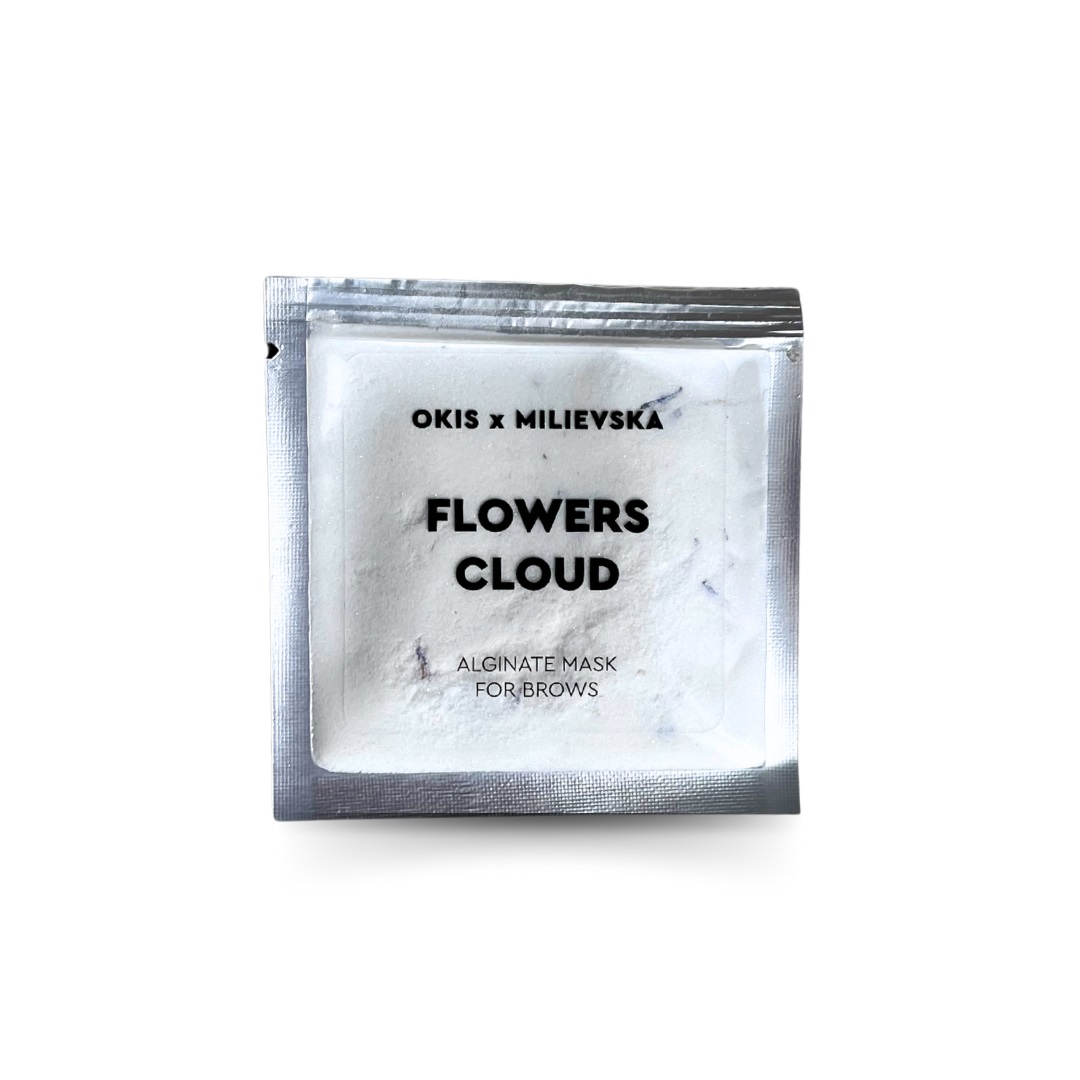 OKIS BROW / Альгінатна маска для брів / Flowers Cloud / 5 шт (придатна по 05.2026)