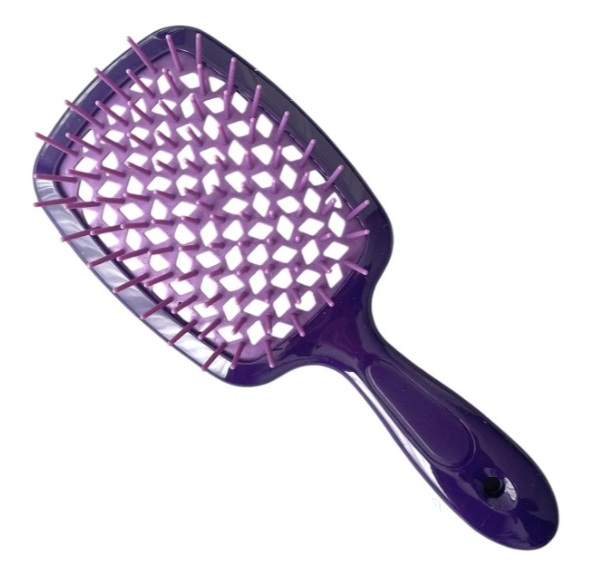 Hollow Comb / Гребінець для волосся Superbrush Plus / Фіолетовий