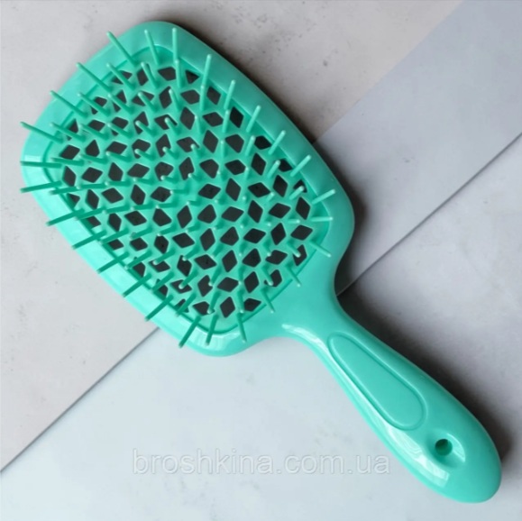 Hollow Comb / Гребінець для волосся Superbrush Plus / М'ятна