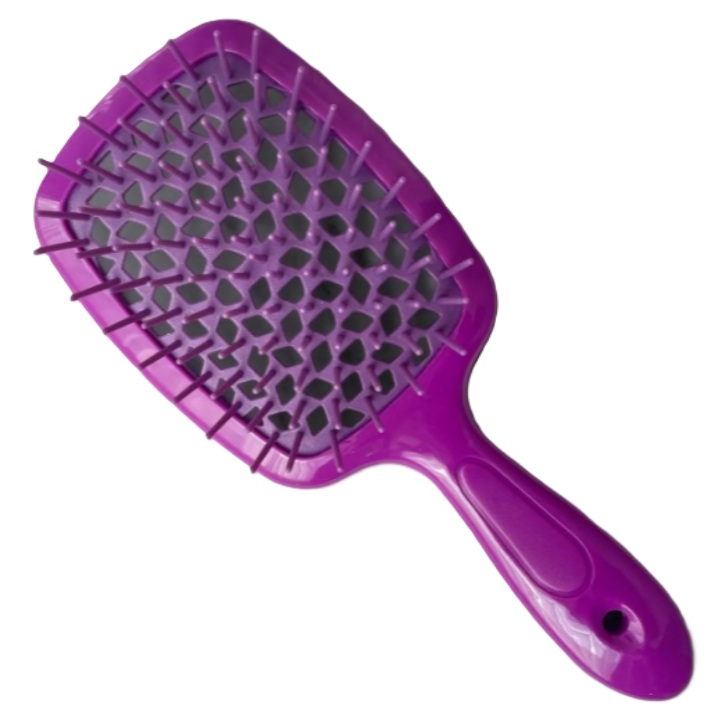 Hollow Comb / Гребінець для волосся Superbrush Plus / Світло-фіолетовий