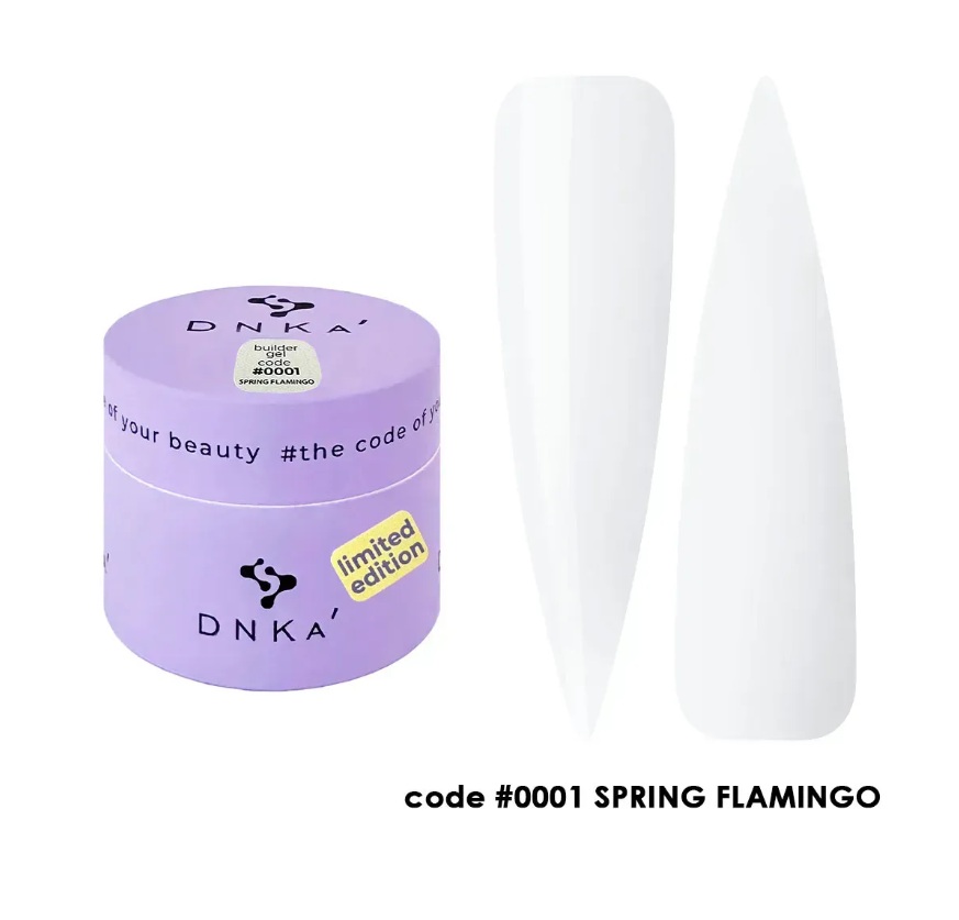 DNKa’ / Builder Gel / #0001 Spring Flamingo (limited edition)