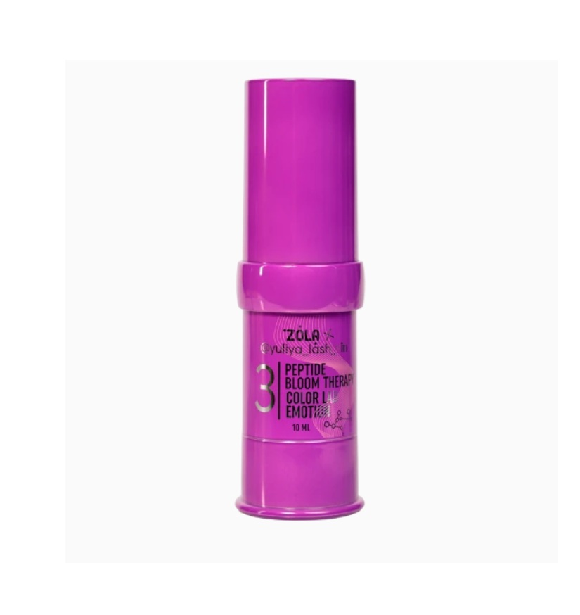 ZOLA x Yuliya Lash Vin / COLOR LAB EMOTION / Step 03 PEPTIDE BLOOM THERAPY / 10 мл