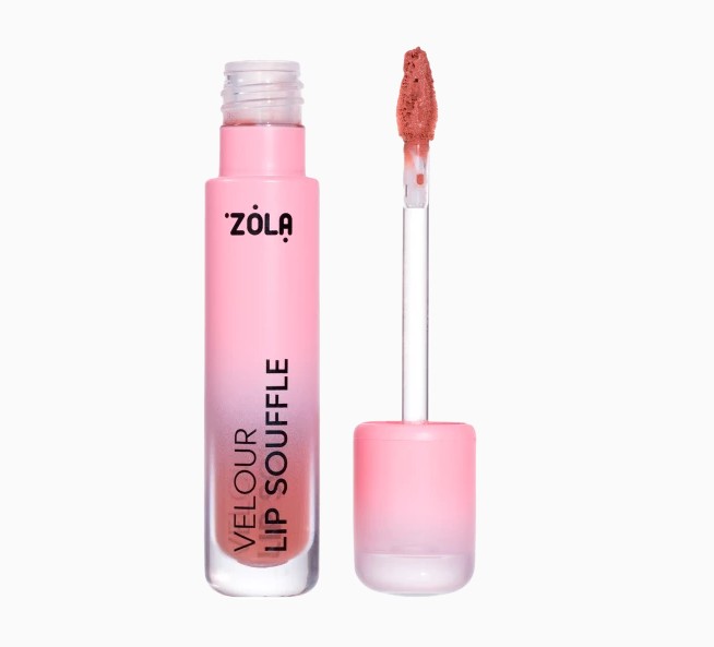 ZOLA / Оксамитова матова помада VELOUR LIP SOUFFLE