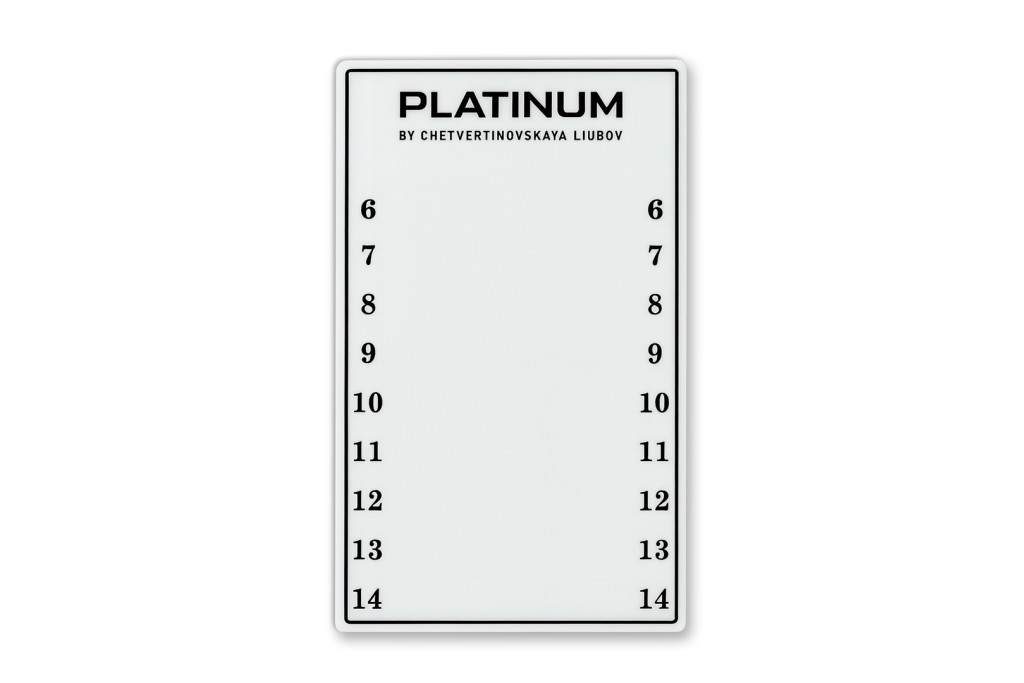 Platinum / Планшет для вій