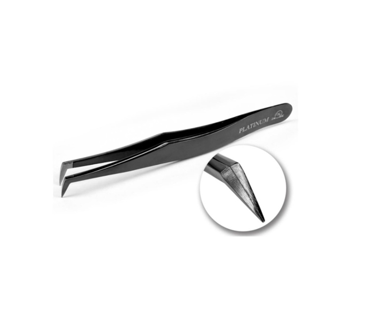 Platinum / Пінцет Fala Black Laser