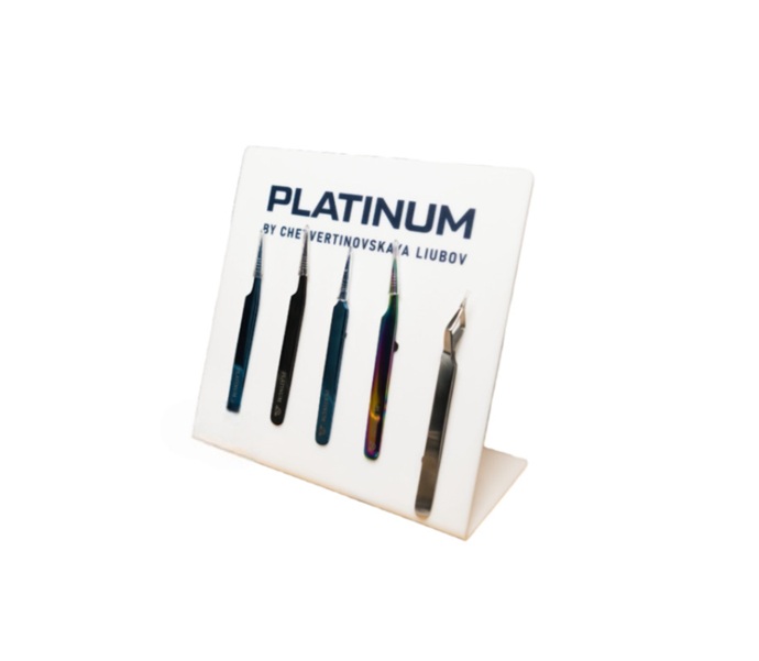 Platinum / Магнітна підставка під 5 пінцетів