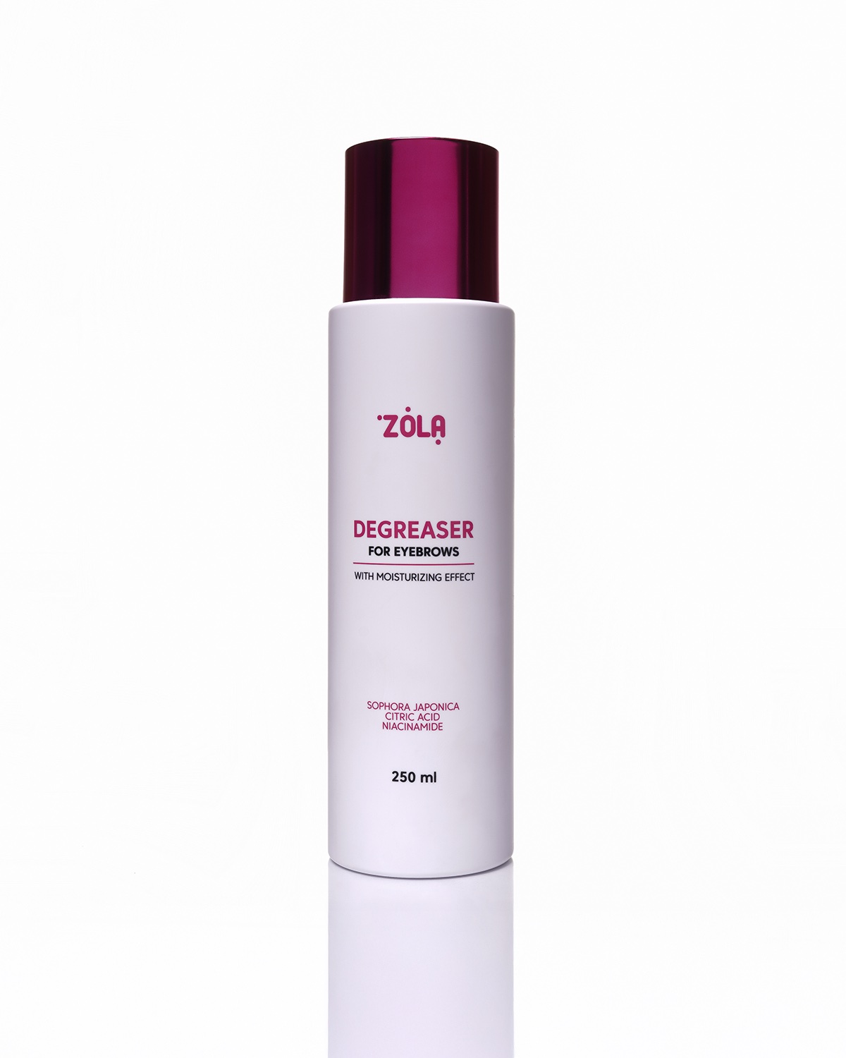 Zola / Знежирювач для брів / 250 мл