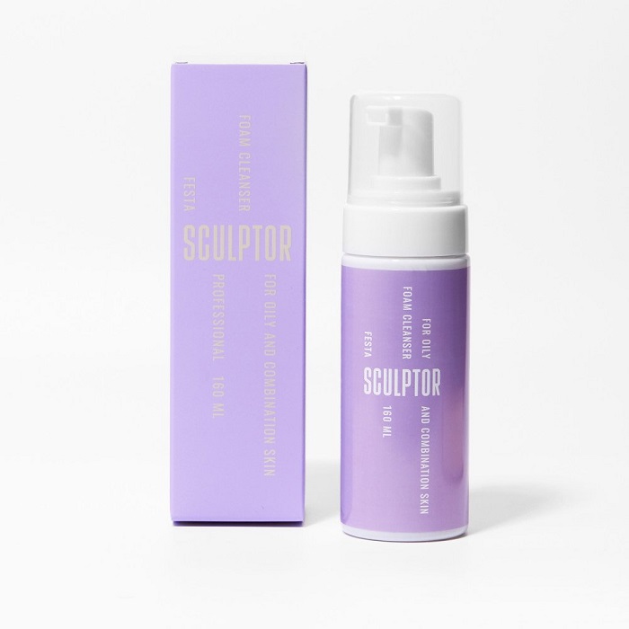 Sculptor / Пінка для вмивання для жирної та комбінованої шкіри / Festa / 160 мл