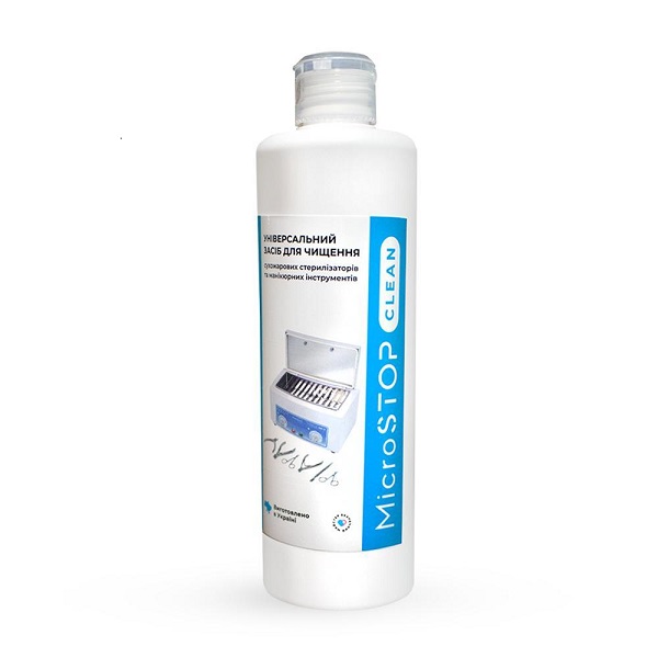 Microstop / Засіб універсальний для чищення сухожарів та інструментів / Clean / 500 мл