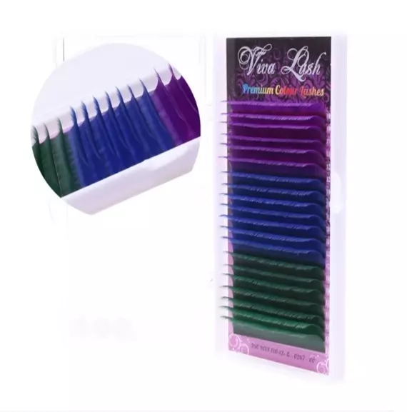 Вії Viva Lash / Мікс / Кольорові