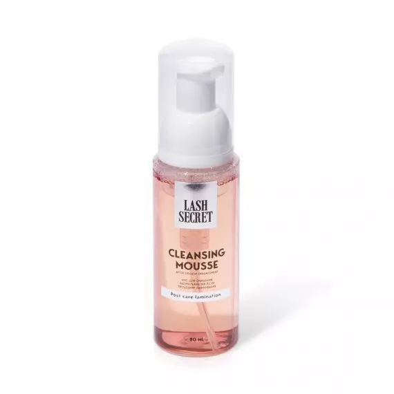 Lash Secret / Мусс для очищення натуральних вій після ламінування / 80 мл