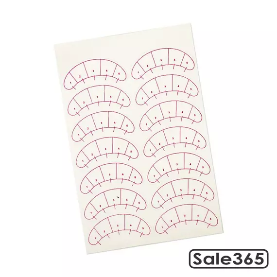 Патчі під очі з разміткою/ (1лист/7 пар)