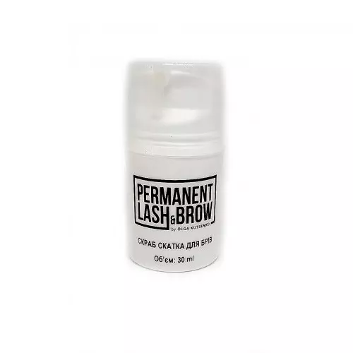 Permanent lash&brow / Скраб скатка для брів у флаконі