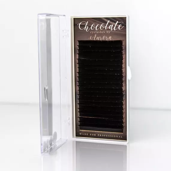 Вії Aurora Lashes / Темний шоколад