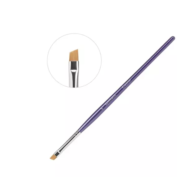 Creator / Пензлик для дизайну скошена №5