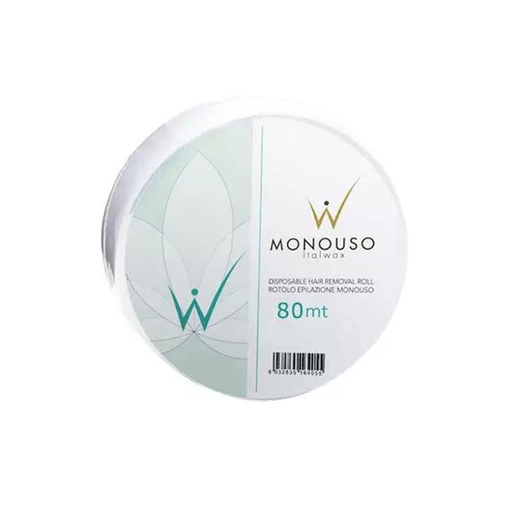 Ital Wax / Папір для депіляції в рулоні / 80 м