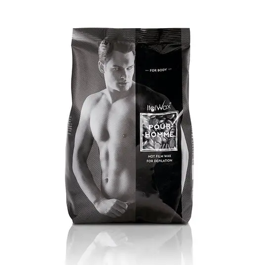 Ital Wax / Гранульований віск для чоловічої депіляції / SILVER POUR HOMME