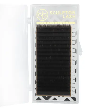 Вії Sculptor / Gold / Dark Brown (шоколад) (Розпродаж)