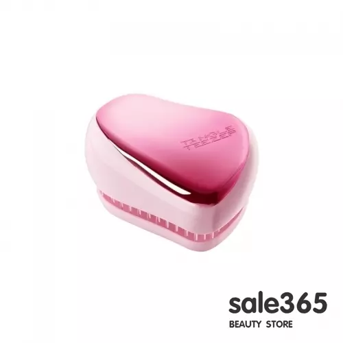 Tangle Teezer / Компактная расческа для волос / Compact Styler Baby Doll / Pink Chrome
