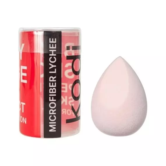 Kodi / Спонж для нанесення макіяжу MICROFIBER LICHEE