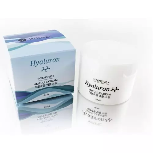 Jkomecs / Крем для обличчя ампульний з гіалуроном / 50 мл