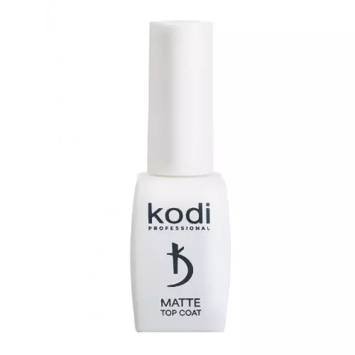 Kodi / Матове верхнє покриття топ/фініш для гель-лаку / Matte Top Coat Velour / 8 мл