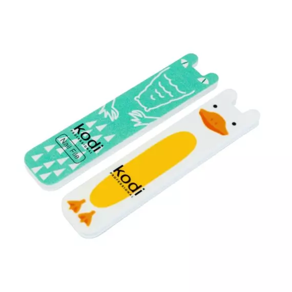 Kodi / Дитячий набір для нігтів №198 / Пилка 180/200/ Полірувальник 400/300