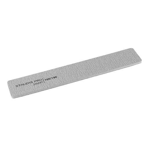 Staleks / Пилка для нігтів широка прямокутна / Smart 31/1 / 100/180 грит