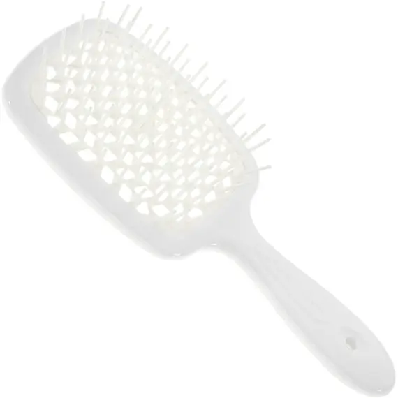 Janeke / Гребінець для волосся / Білий /  Superbrush