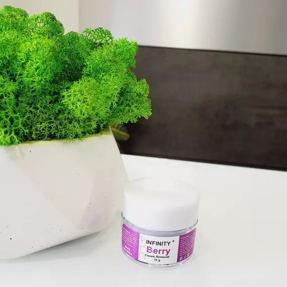 Infinity / Ремувер желе крем / Berry / 15 мл 